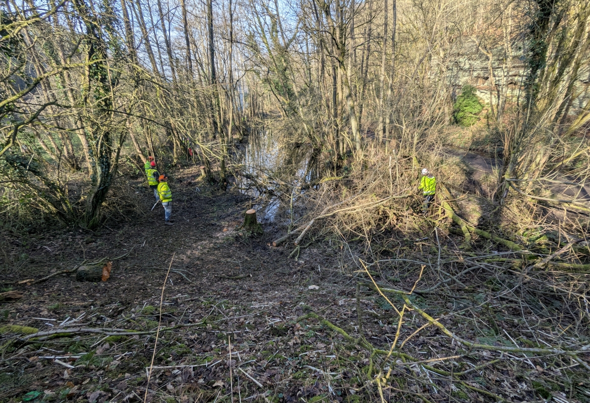 WRG volunteers at Lord's Bridge